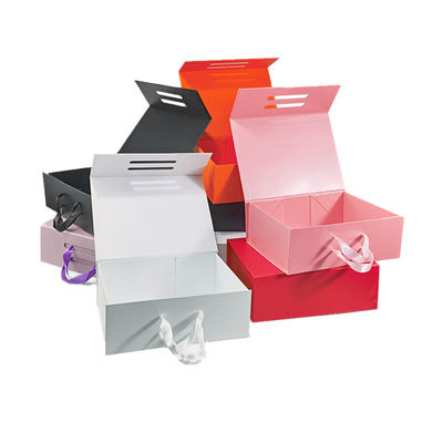 kwaliteit  Custom Logo Printed Foldable Garment Paper Clothing Packaging Box Handmade Magnetic Closure Foldable Gift Boxes fabriek