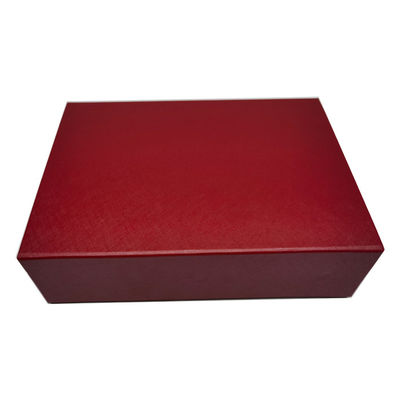 Recyclable Customized Fancy Paper Fin Lid Gift Box With Black Card Divider Insert